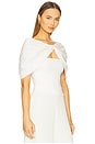 view 2 of 4 Elias Cape Top in White