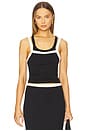 view 1 of 4 Salome Tank Top in Black