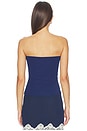 view 3 of 4 TOP TUBO IZZY in Navy Blue
