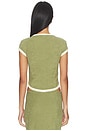 view 3 of 4 Lavi T-shirt Terry in Khaki Green