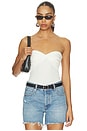 view 1 of 5 Izzy Tube Top in White