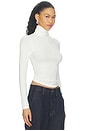 view 2 of 4 TOP CUELLO VUELTO MADS  in White