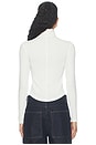 view 4 of 4 TOP CUELLO VUELTO MADS  in White