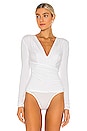 view 2 of 5 Isla Bodysuit in White