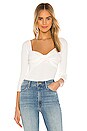 view 1 of 5 Stevie Top in White