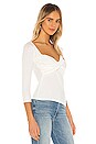 view 2 of 5 Stevie Top in White