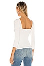 view 3 of 5 Stevie Top in White