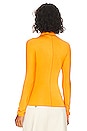 view 3 of 4 Felix Top in Tangerine