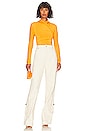 view 4 of 4 Felix Top in Tangerine