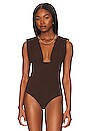 view 2 of 5 Mio Bodysuit in Chocolate