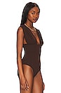 view 3 of 5 Mio Bodysuit in Chocolate