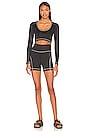 view 4 of 4 Del Mar Biker Shorts in Black