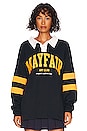 view 1 of 4 THE MAYFAIR ART CLUB RUGBY T-SHIRT ドレス in Navy