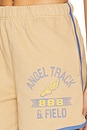 view 6 of 6 Angel Track & Field Vintage Sweatshorts in Latte