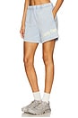 view 3 of 6 Sunny Days Are Coming Sweatshort in Blue