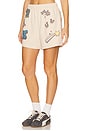 view 3 of 6 Feeling Lucky Sweatshorts in Cream