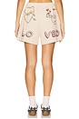 view 4 of 6 Feeling Lucky Sweatshorts in Cream