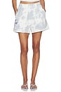 view 1 of 6 How Are You Really? Sweatshorts in Blue & White