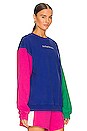 view 2 of 4 PRIDE Color Block Crewneck in Multi