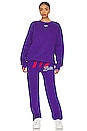view 4 of 5 777 Luck Crewneck in Violet