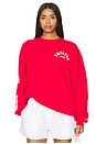 view 2 of 7 Empathy Always Crewneck in Red