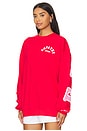 view 4 of 7 Empathy Always Crewneck in Red