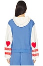 view 3 of 5 SUDADERA LET LOVE GUIDE YOU in Blue