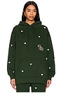 view 1 of 5 SUDADERA CHOOSE LOVE in Dark Green