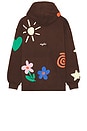 view 2 of 5 It's All Gonna Work Out Hoodie in Brown