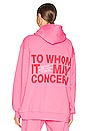view 3 of 4 To Whom Hoodie in Pink