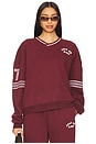 view 2 of 6 Just Be Fucking Kind Crewneck in Maroon