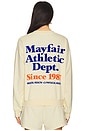 view 4 of 6 Mayfair Athletic Dept Crewneck in Yellow