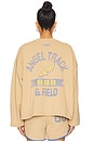 view 3 of 5 Angel Track & Field Vintage Crewneck in Latte