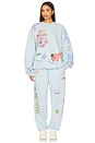 view 5 of 5 Angels All Around Sweatshirt in Blue