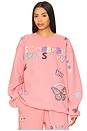 view 1 of 5 Somebody Loves You Sweatshirt in Pink
