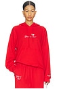 view 2 of 6 SWEAT À CAPUCHE STAR in Red