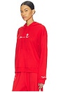 view 3 of 6 SWEAT À CAPUCHE STAR in Red