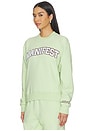 view 2 of 5 Manifest Classic Crewneck Sweatshirt in Sage