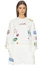 view 1 of 4 CUELLO REDONDO CREWNECK in Cream