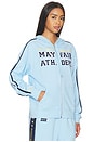 view 4 of 5 Mayfair Athletic Dept. Zip Up Hoodie in Light Blue