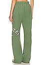view 4 of 5 Empathy Sweatpants in Army Green