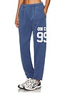 view 3 of 6 On Cloud Nine Sweatpants in Blue