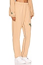 view 2 of 5 THE MAYFAIR ART CLUB You're the Inspiration Sweatpant in Tan