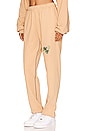 view 3 of 5 THE MAYFAIR ART CLUB You're the Inspiration Sweatpant in Tan