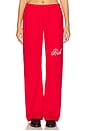 view 1 of 6 PANTALON SWEAT RICH in Red