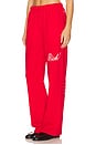 view 3 of 6 PANTALON SWEAT RICH in Red