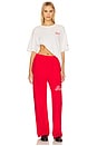 view 5 of 6 PANTALON SWEAT RICH in Red