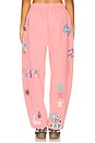view 4 of 6 Somebody Loves You Sweatpant in Pink