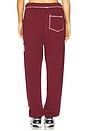 view 4 of 6 PANTALON SWEAT LEGACY in Burgundy