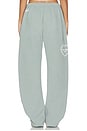 view 4 of 6 Soulful Wide Leg Sweatpants in Dusty Blue